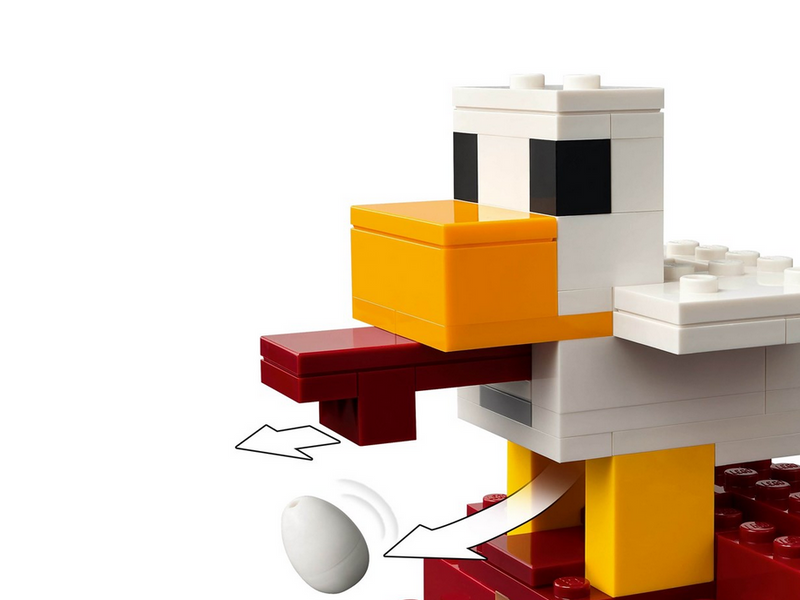 LEGO Minecraft 21273 Angriff des Ghast-Ballons