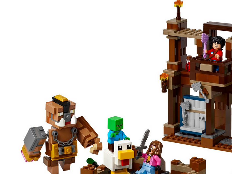 LEGO Minecraft 21272 Waldanwesen mit Boxring