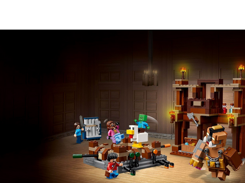 LEGO Minecraft 21272 Waldanwesen mit Boxring