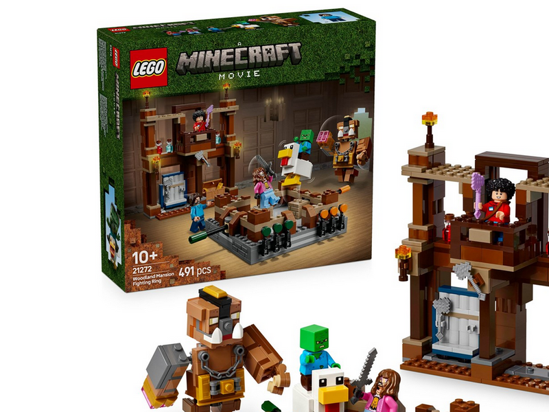 LEGO Minecraft 21272 Waldanwesen mit Boxring