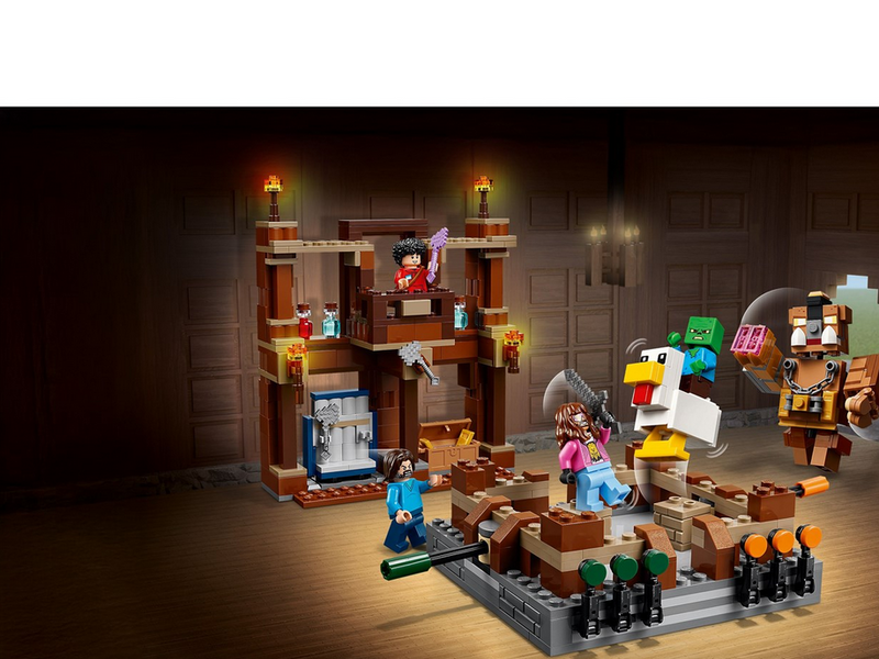 LEGO Minecraft 21272 Waldanwesen mit Boxring