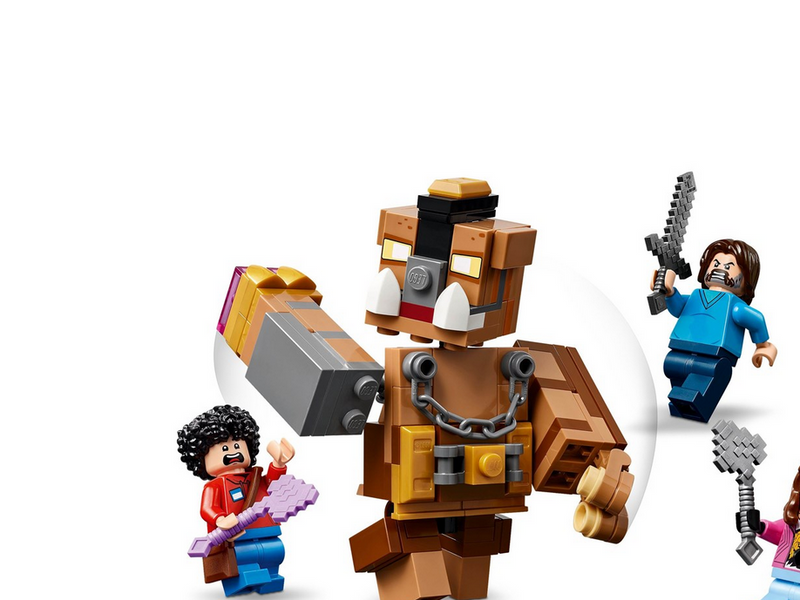 LEGO Minecraft 21272 Waldanwesen mit Boxring