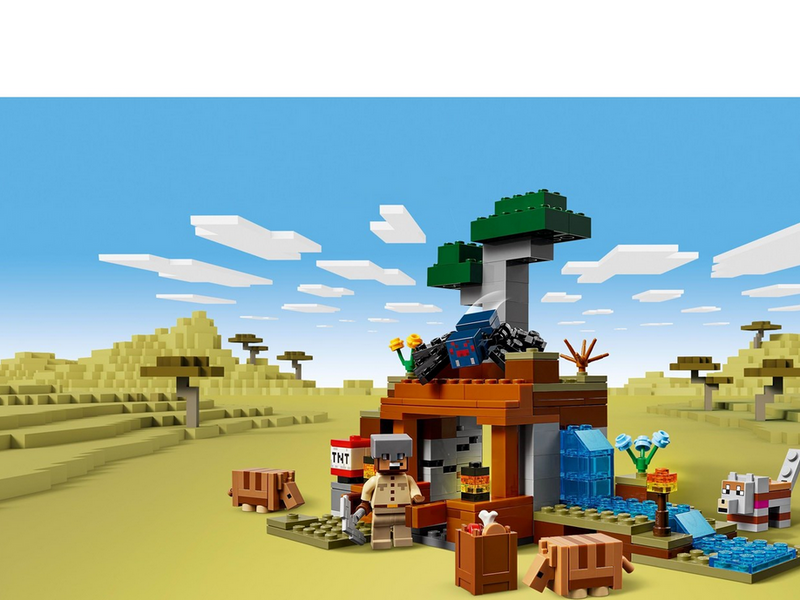 LEGO Minecraft 21269 Die Expedition zur Gürteltiermine