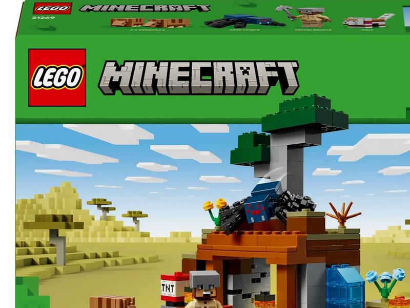 LEGO Minecraft 21269 Die Expedition zur Gürteltiermine