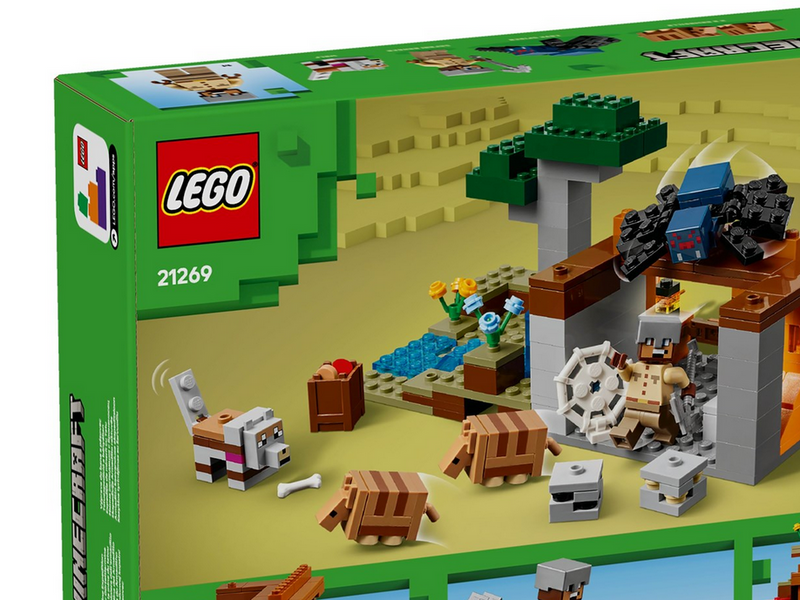 LEGO Minecraft 21269 Die Expedition zur Gürteltiermine