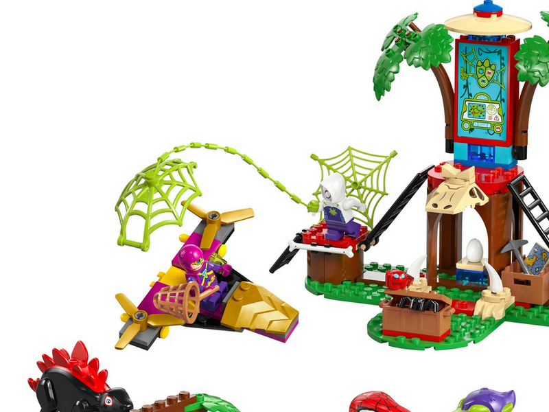 LEGO Super Heroes Marvel 11200 Showdown am Baumhaus: Spidey-Rex vs. Gobby-Raptor