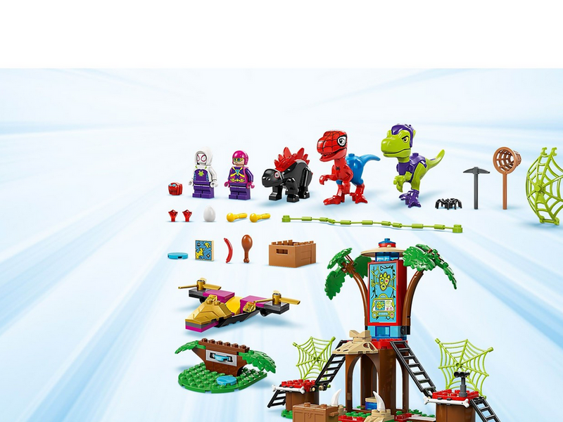 LEGO Super Heroes Marvel 11200 Showdown am Baumhaus: Spidey-Rex vs. Gobby-Raptor