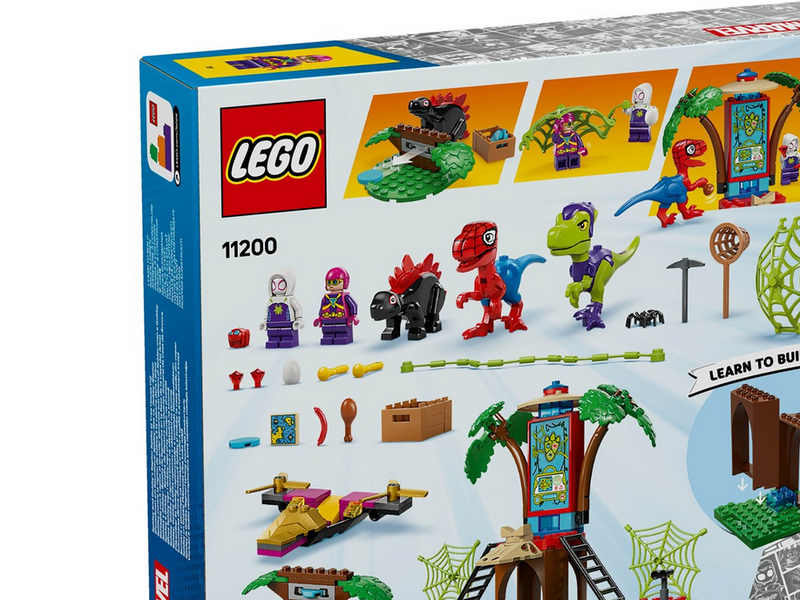 LEGO Super Heroes Marvel 11200 Showdown am Baumhaus: Spidey-Rex vs. Gobby-Raptor
