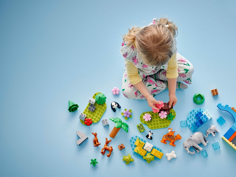 LEGO DUPLO 10446 Wildtier-Familien 3-in-1-Set