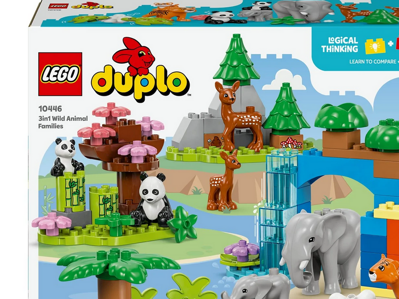 LEGO DUPLO 10446 Wildtier-Familien 3-in-1-Set
