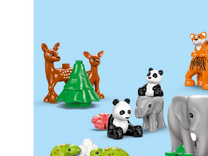 LEGO DUPLO 10446 Wildtier-Familien 3-in-1-Set