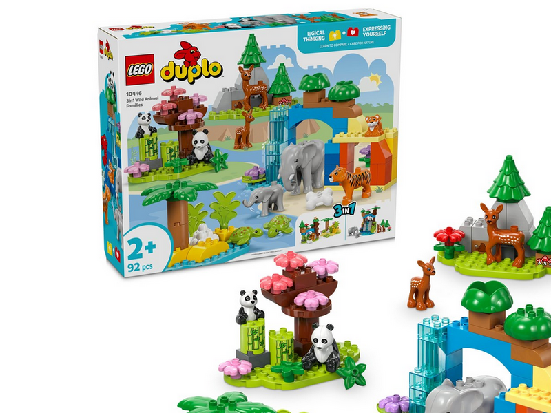 LEGO DUPLO 10446 Wildtier-Familien 3-in-1-Set