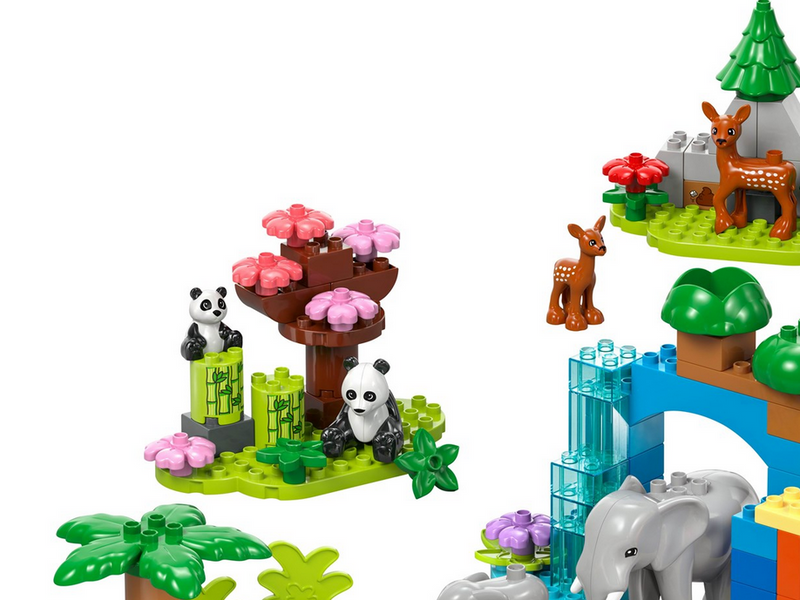 LEGO DUPLO 10446 Wildtier-Familien 3-in-1-Set