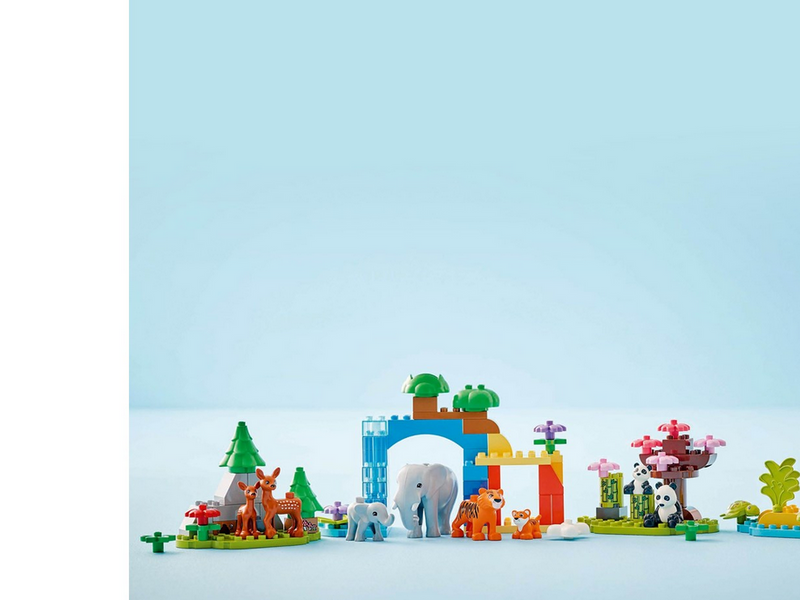 LEGO DUPLO 10446 Wildtier-Familien 3-in-1-Set