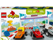 LEGO DUPLO 10445 F1® Team Rennautos mit Rennfahrern