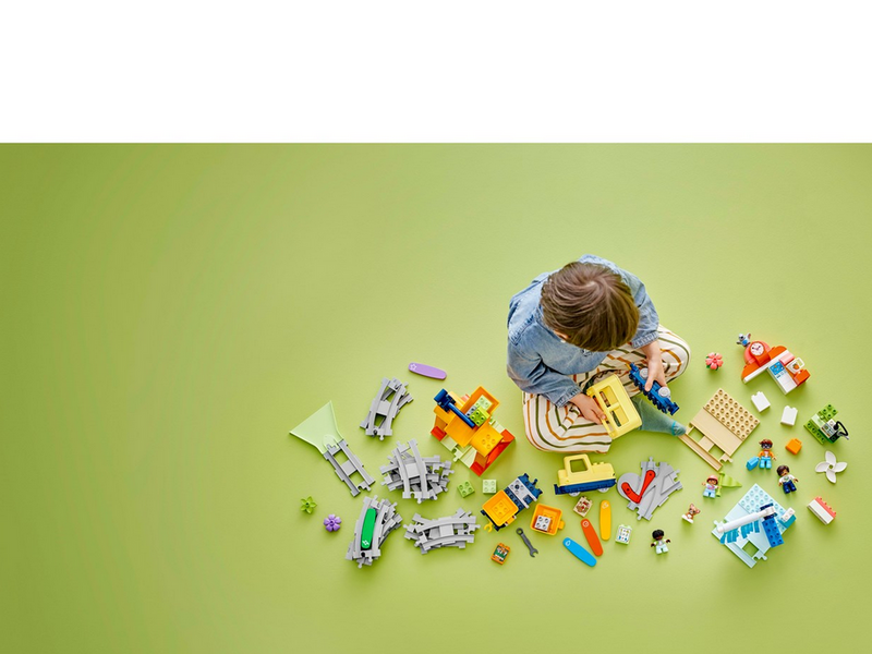 LEGO DUPLO 10428 Große interaktive Eisenbahn