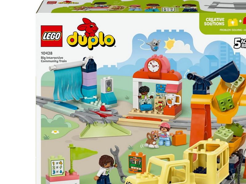 LEGO DUPLO 10428 Große interaktive Eisenbahn