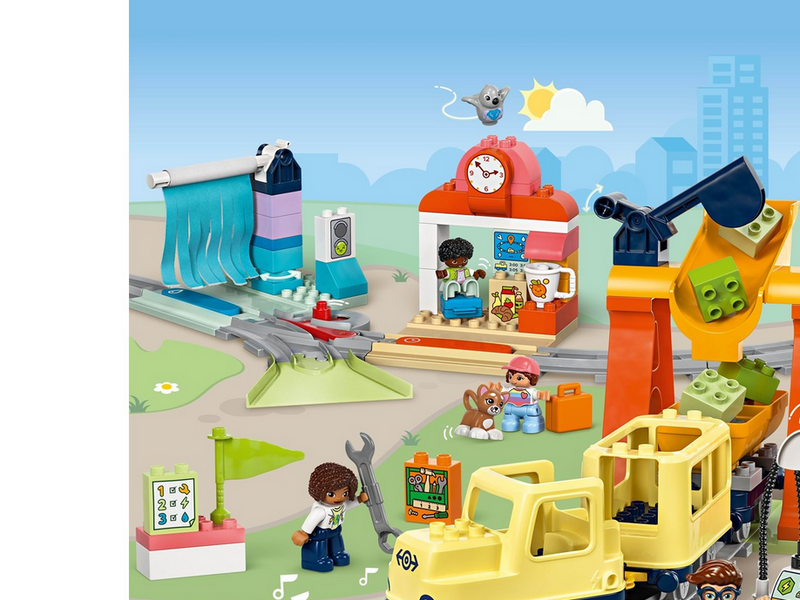 LEGO DUPLO 10428 Große interaktive Eisenbahn