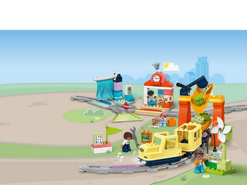 LEGO DUPLO 10428 Große interaktive Eisenbahn