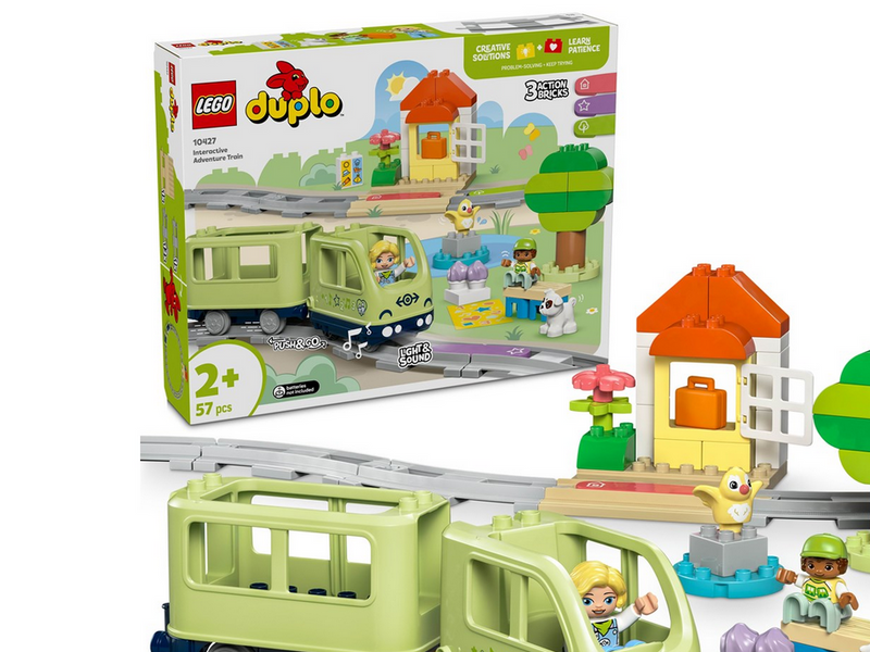 LEGO DUPLO 10427 Interaktive Abenteuer-Eisenbahn