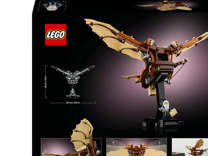 LEGO Icons 10363 Leonardo da Vincis Fluggerät