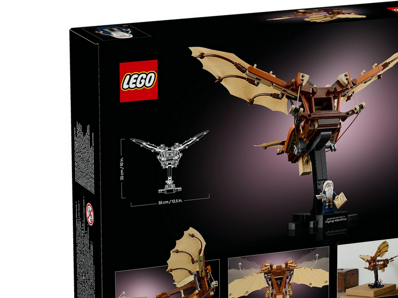 LEGO Icons 10363 Leonardo da Vincis Fluggerät