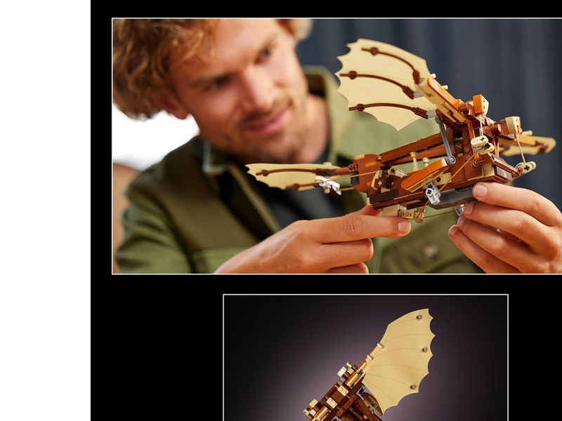 LEGO Icons 10363 Leonardo da Vincis Fluggerät