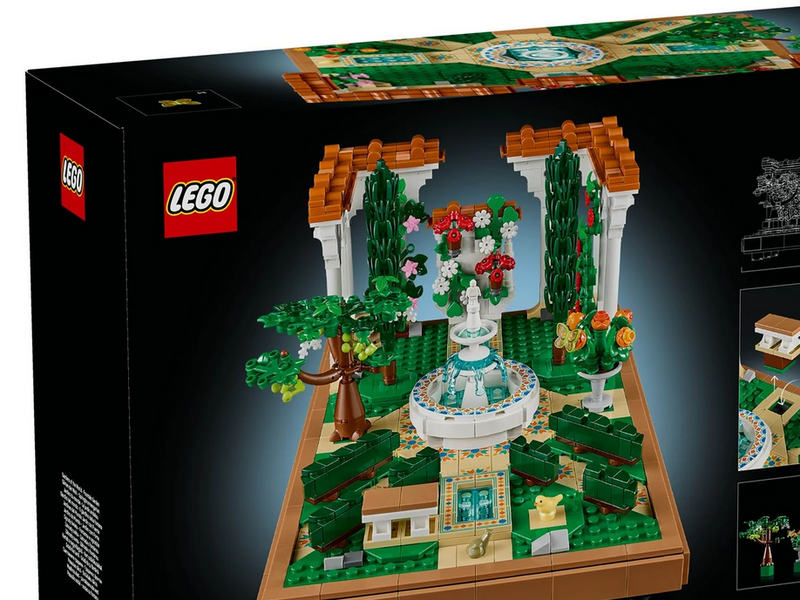LEGO Icons 10359 Springbrunnengarten