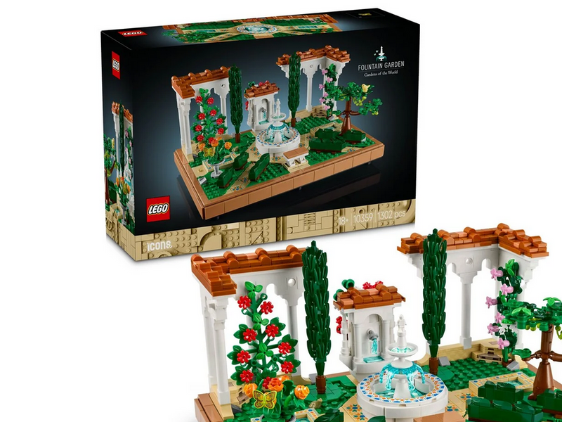 LEGO Icons 10359 Springbrunnengarten