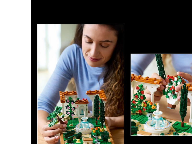 LEGO Icons 10359 Springbrunnengarten