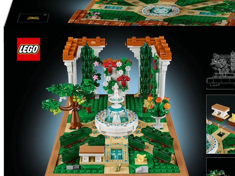 LEGO Icons 10359 Springbrunnengarten