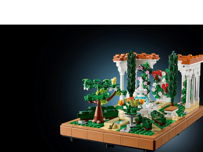 LEGO Icons 10359 Springbrunnengarten