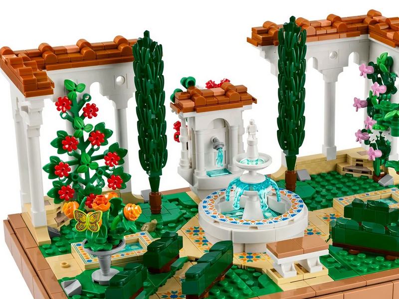 LEGO Icons 10359 Springbrunnengarten