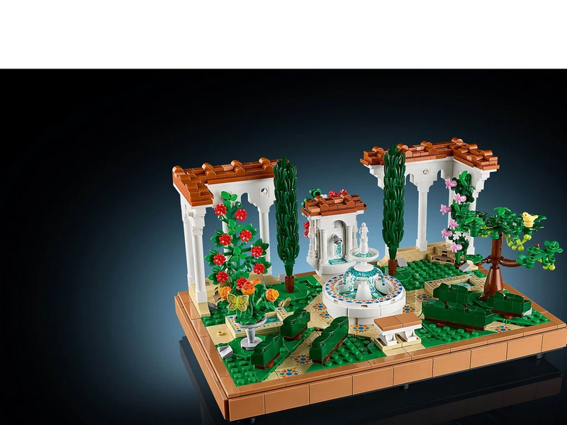 LEGO Icons 10359 Springbrunnengarten