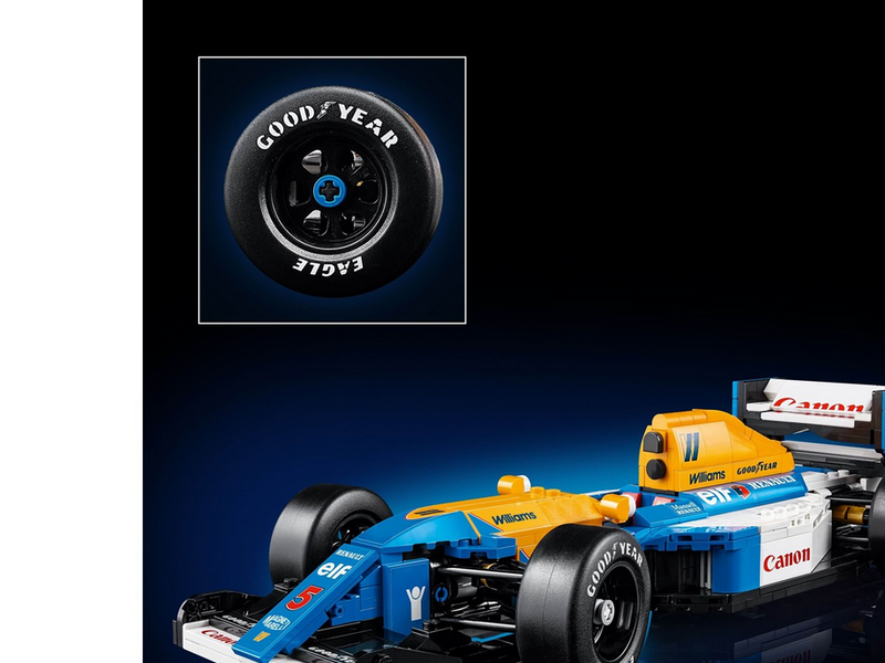 LEGO Icons 10353 Williams Racing FW14B mit Nigel Mansell