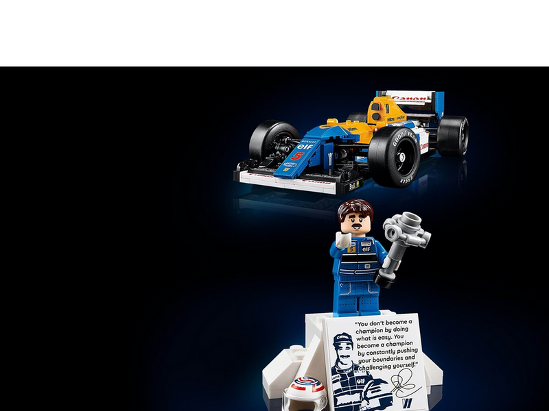 LEGO Icons 10353 Williams Racing FW14B mit Nigel Mansell