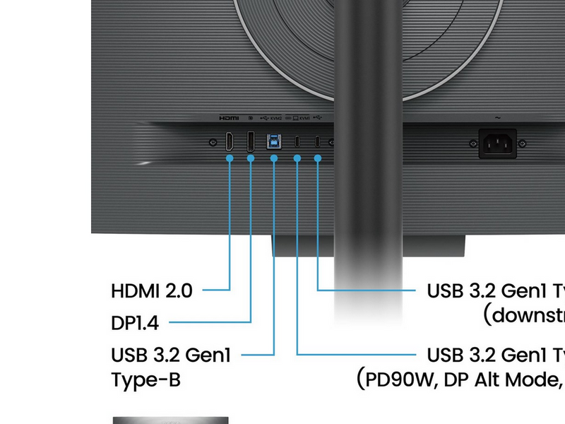 28" BenQ PD2820U - 3840x2560 - IPS - 60W USB-C