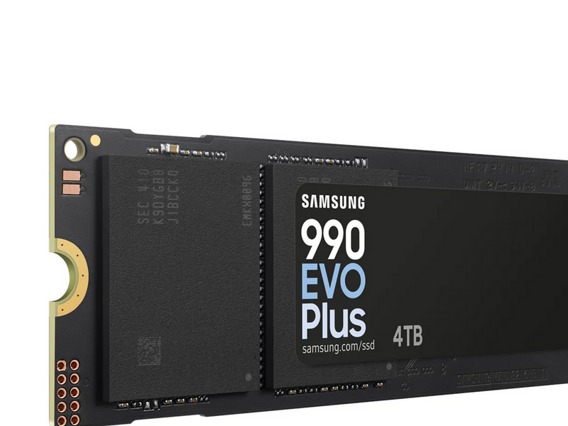 Samsung 990 EVO Plus SSD - 4TB - M.2 2280 - PCIe 4.0