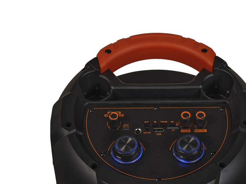 DENVER BPS-459 - Portable Karaoke & Party Speaker - 2x200W - Bluetooth