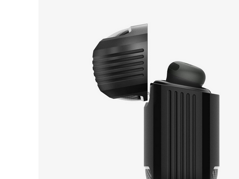 Spigen Rugged Armor - matte black - Google Pixel Buds Pro 2/Pro