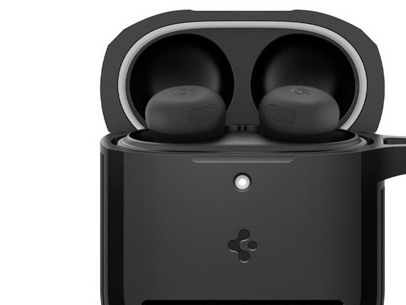 Spigen Rugged Armor - matte black - Google Pixel Buds Pro 2/Pro