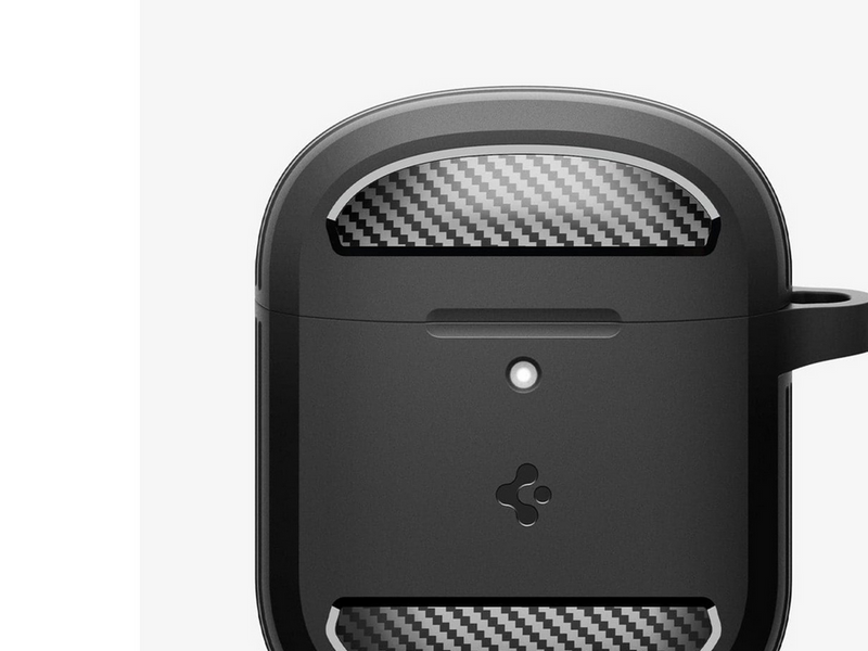 Spigen Rugged Armor - matte black - Google Pixel Buds Pro 2/Pro