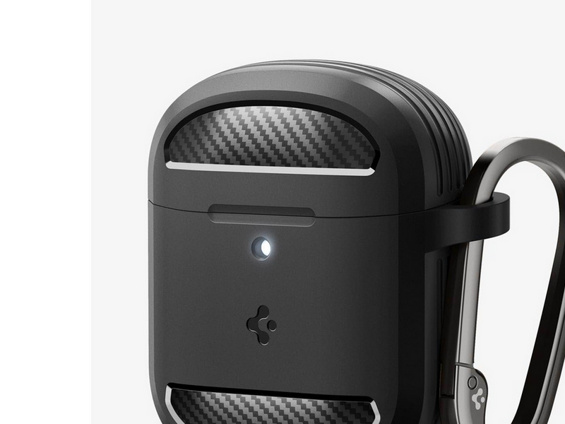 Spigen Rugged Armor - matte black - Google Pixel Buds Pro 2/Pro