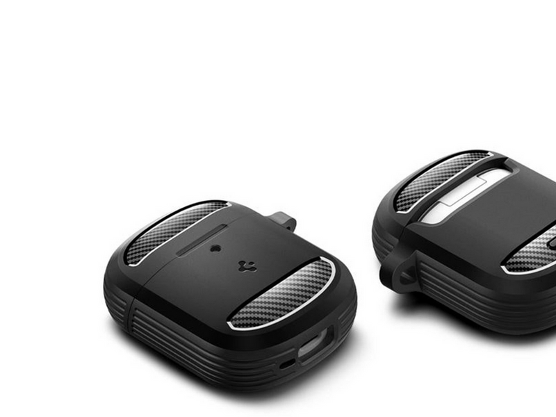 Spigen Rugged Armor - matte black - Google Pixel Buds Pro 2/Pro