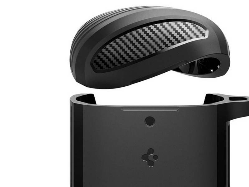 Spigen Rugged Armor - matte black - Google Pixel Buds Pro 2/Pro