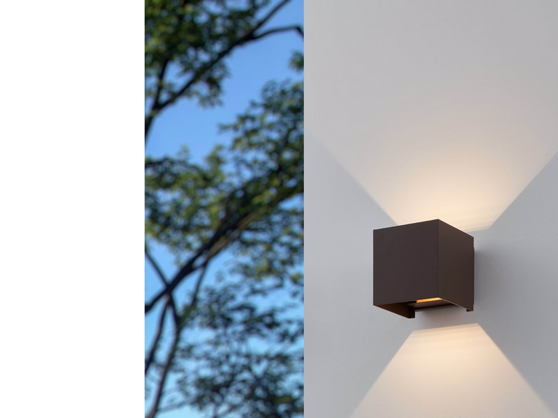 EGLO CALPINO 3 wall lamp auburn