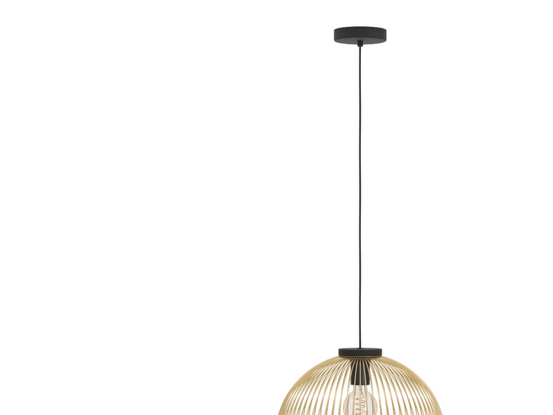 EGLO VENEZUELA pendant Ø400 black/gold