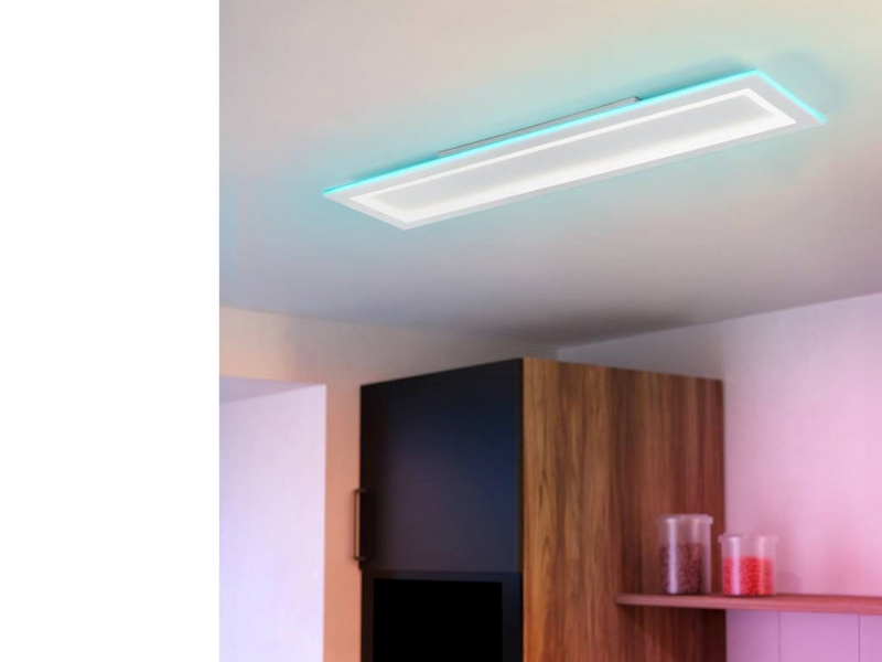 EGLO PADROGIANO-Z ceiling lamp 120x30 cm white