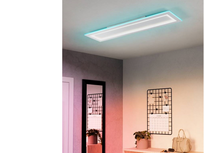 EGLO PADROGIANO-Z ceiling lamp 120x30 cm white