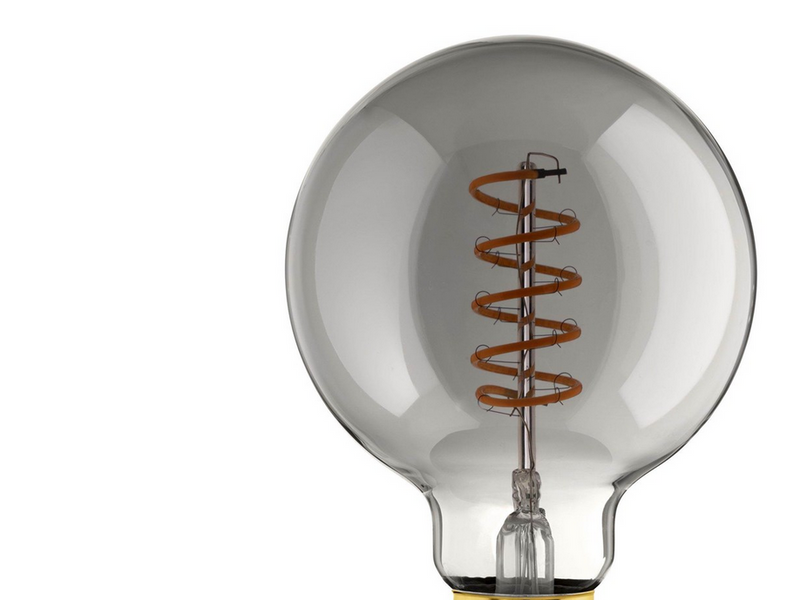 EGLO CONNECT-Z LED G95 Spiral 4W 2000K E27 smoky